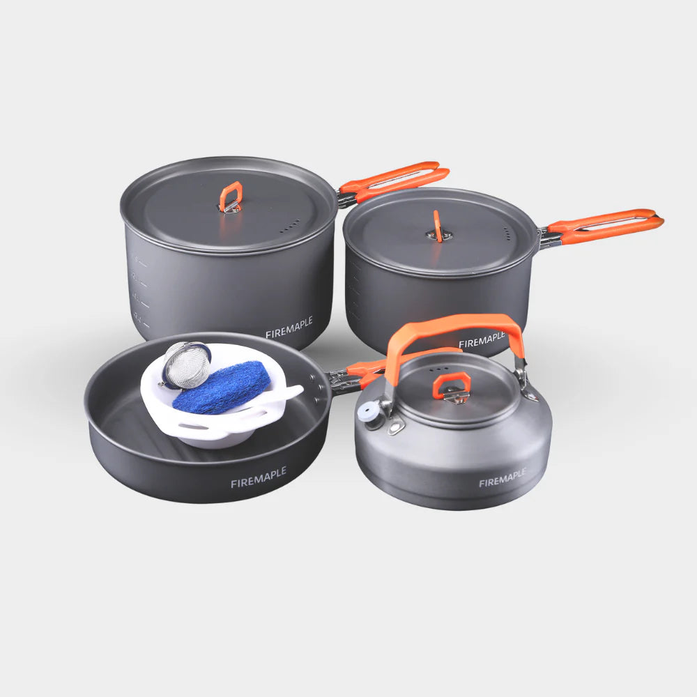 Feast 4 Aluminum Family Camping Cookware