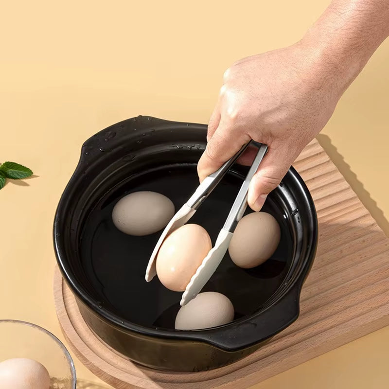 Household Food Grade Silicone Mini Baking Scraper Oil Brush Egg Beater Food Clip Baking Tool Set Cooking Kitchen Tools