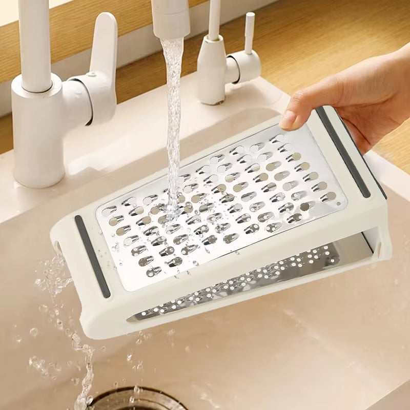 Double-Sided Blades Cheese Grater Multifunctional Vegetable Grater Chopper Stainless Steel Fruit Cutter Slicer Kitchen Gadgets