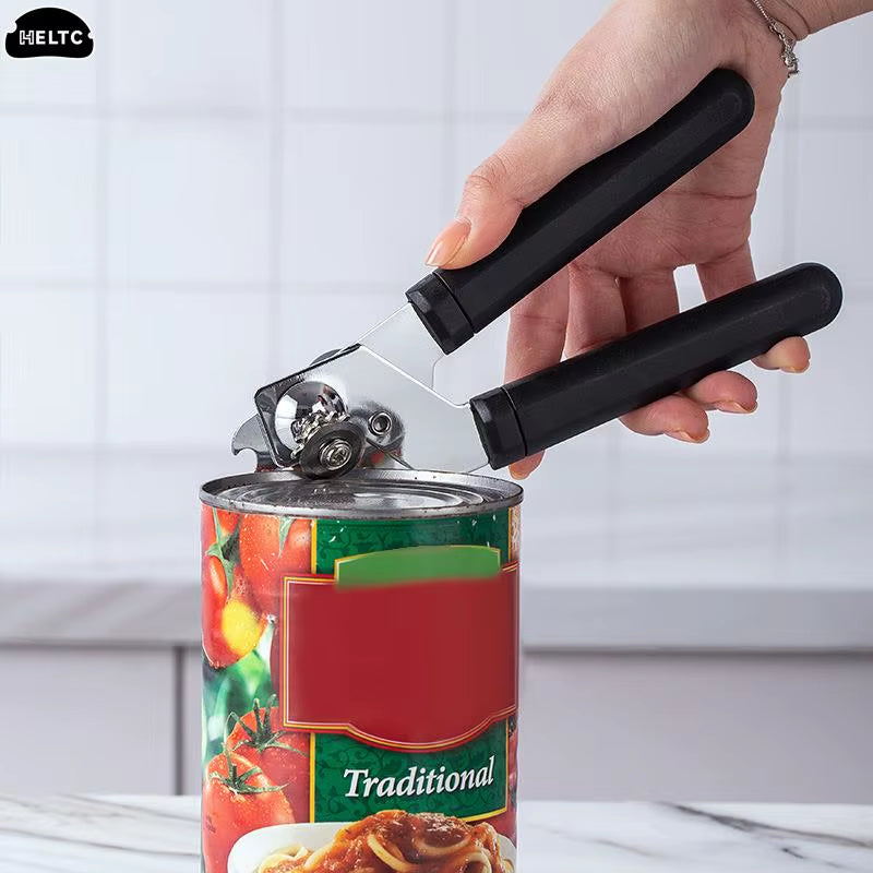 Can Opener Stainless Steel Multifunctional Professional Manual Can Opener Craft Beer Grip Can Opener Bottle Opener Kitchengadget
