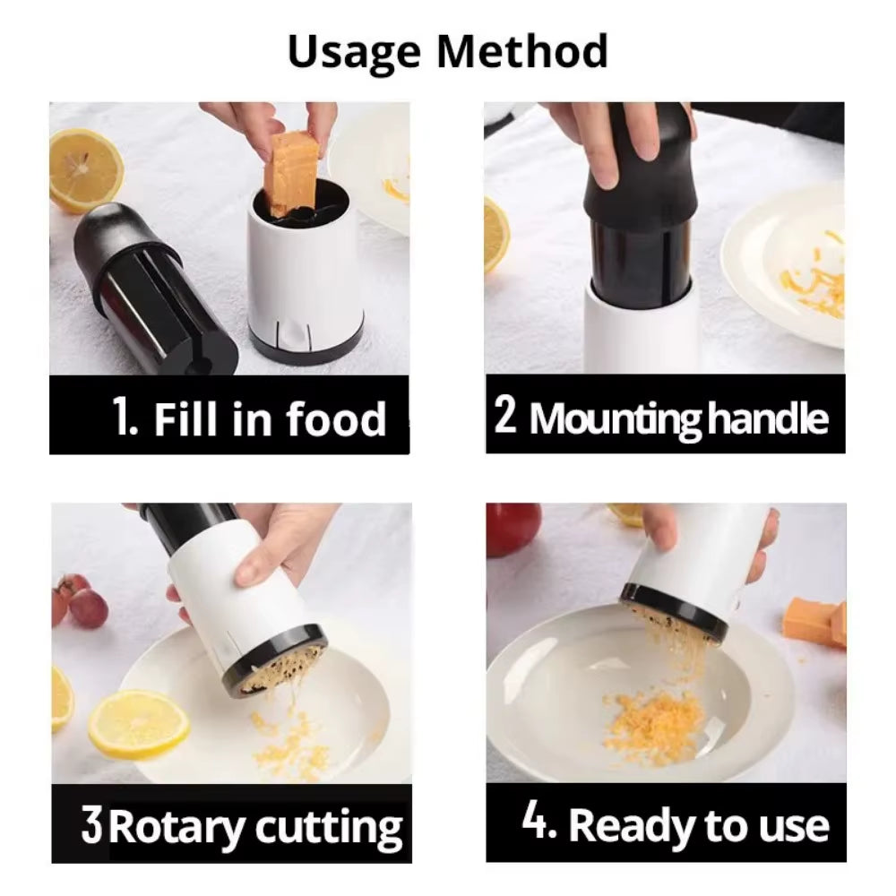 Cheese Grater Parmesan Cheese Grater. Stainless Steel Grater. Cheese Grater, Chocolate, Butter Kitchen Tools with 2 Blades