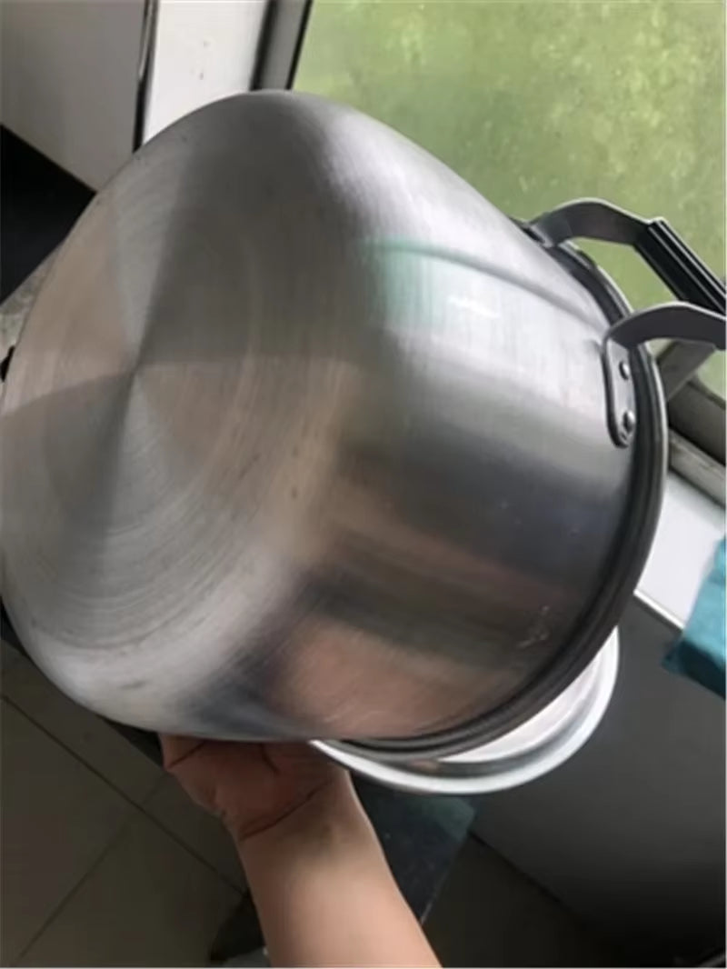 Aluminum Alloy Pot Stainless Steel Soup Pot Nonmagnetic Cooking Multi-Purpose Cookware Non-Stick Pan General Use Kitchen Pot