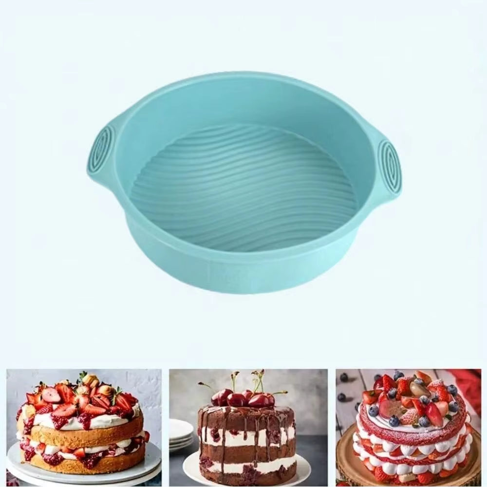 Silicone Baking Tool Set High-Temperature Resistant Oven Baking Plate Cake Toast Kitchen Baking Mold Baking Cooking Accessories