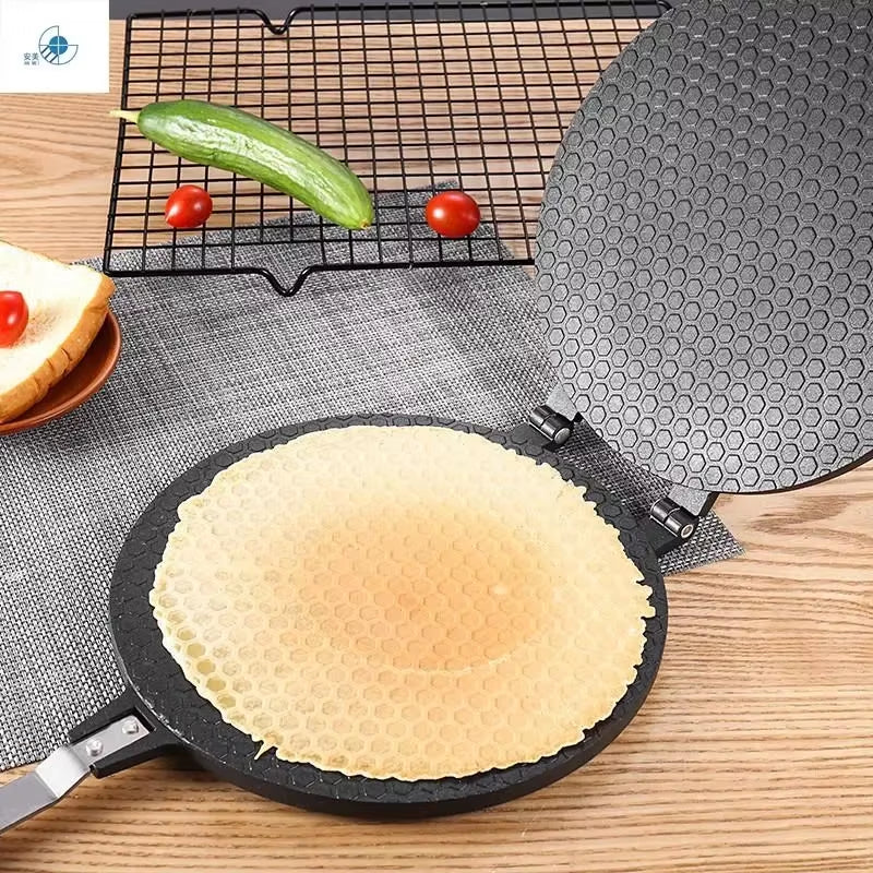 Egg Roll Mode Non-Stick Omelet Waffles for the Baking Pan Cake Aluminium Alloy Bakeware Crispy Machine Omelet Mold Bakeware Tool