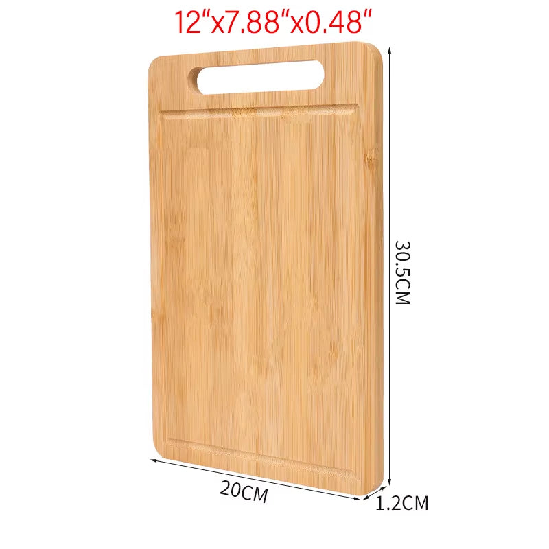 Wooden Cutting Board Kitchen Cutting Board for Meat Totally Bamboo Food Cutting Table Thickened Fruit Vegetables Chopping Panel