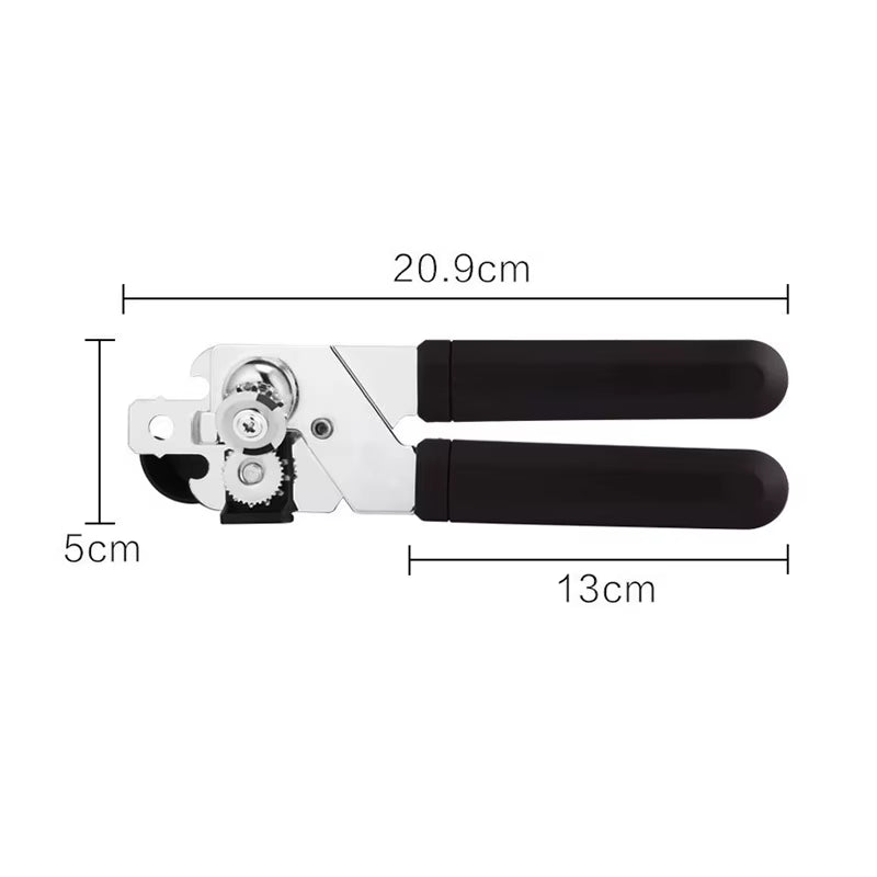 Can Opener Stainless Steel Multifunctional Professional Manual Can Opener Craft Beer Grip Can Opener Bottle Opener Kitchengadget