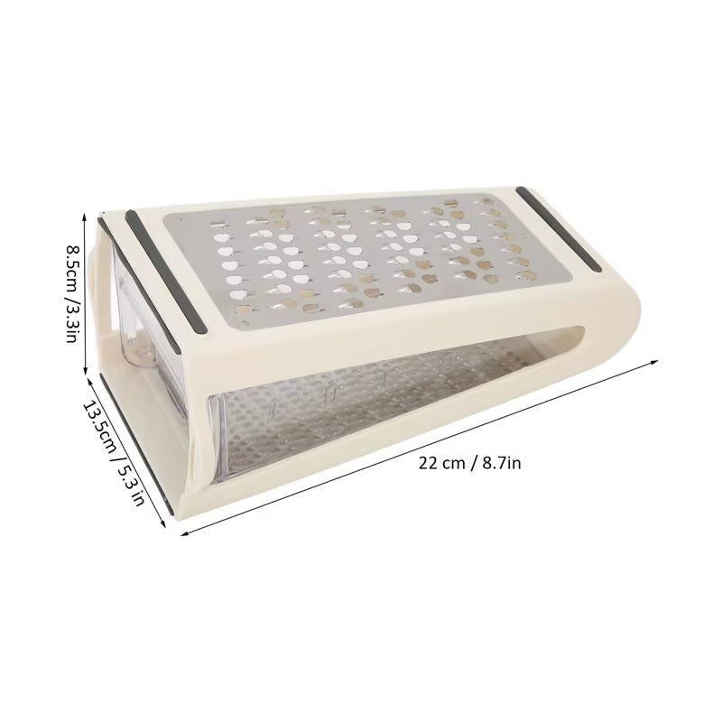 Double-Sided Blades Cheese Grater Multifunctional Vegetable Grater Chopper Stainless Steel Fruit Cutter Slicer Kitchen Gadgets