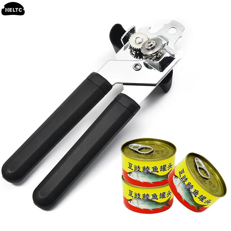 Can Opener Stainless Steel Multifunctional Professional Manual Can Opener Craft Beer Grip Can Opener Bottle Opener Kitchengadget