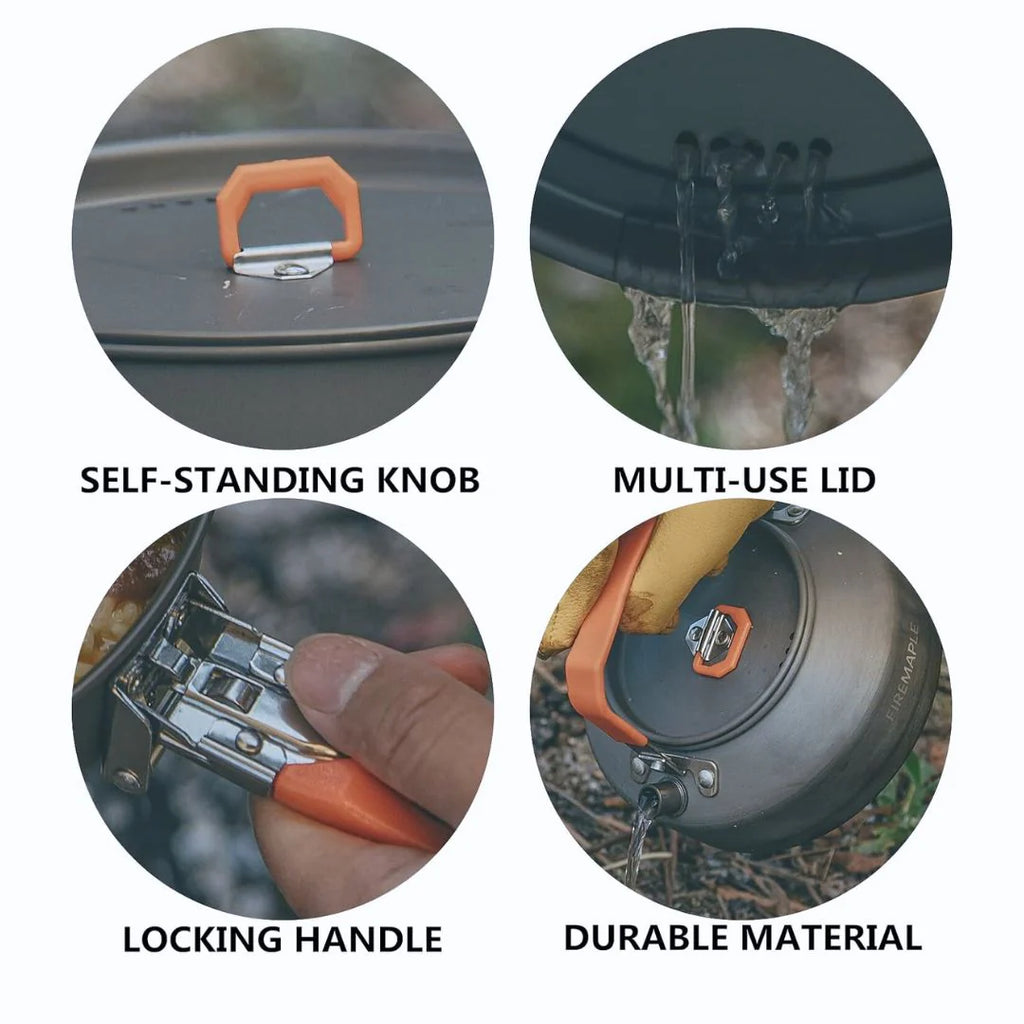 Feast 4 Aluminum Family Camping Cookware