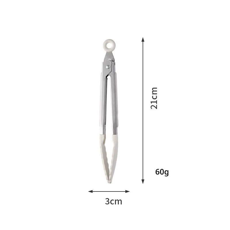 Household Food Grade Silicone Mini Baking Scraper Oil Brush Egg Beater Food Clip Baking Tool Set Cooking Kitchen Tools