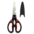 Smart Kitchen Shears with Cover Scissors Kitchen Gadgets Utility Heavy Duty Stainless Steel Kitchen Scissors